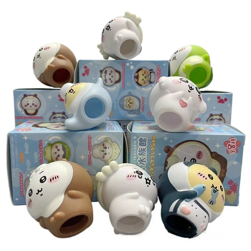 8pcs/Box Kawaii Chiikawa Aquar - огляд і ціна Marine Fish Tank