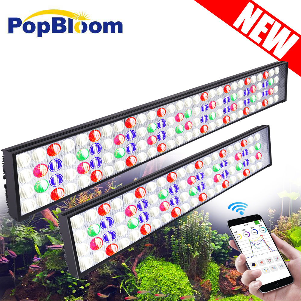 PopBloom H54 H75 WiFi Full Spe - огляд і ціна Aquarium Marine Lights