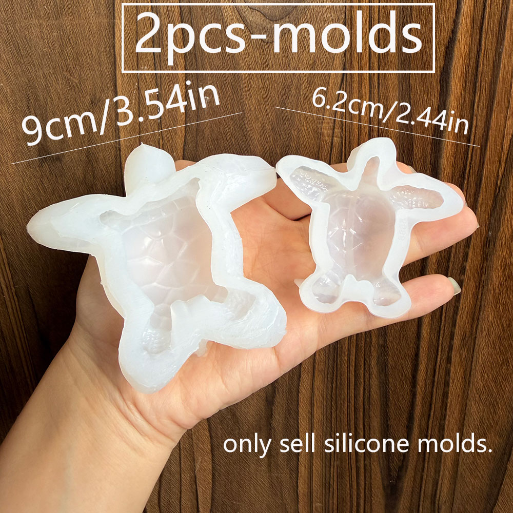 2Pcs Sea Turtle Silicone Molds - огляд і ціна Marine Aquarium Epoxy