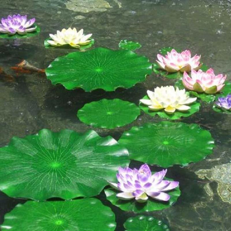 2026 Artificial Water Lily Lot - огляд і ціна Marine Fish Tank