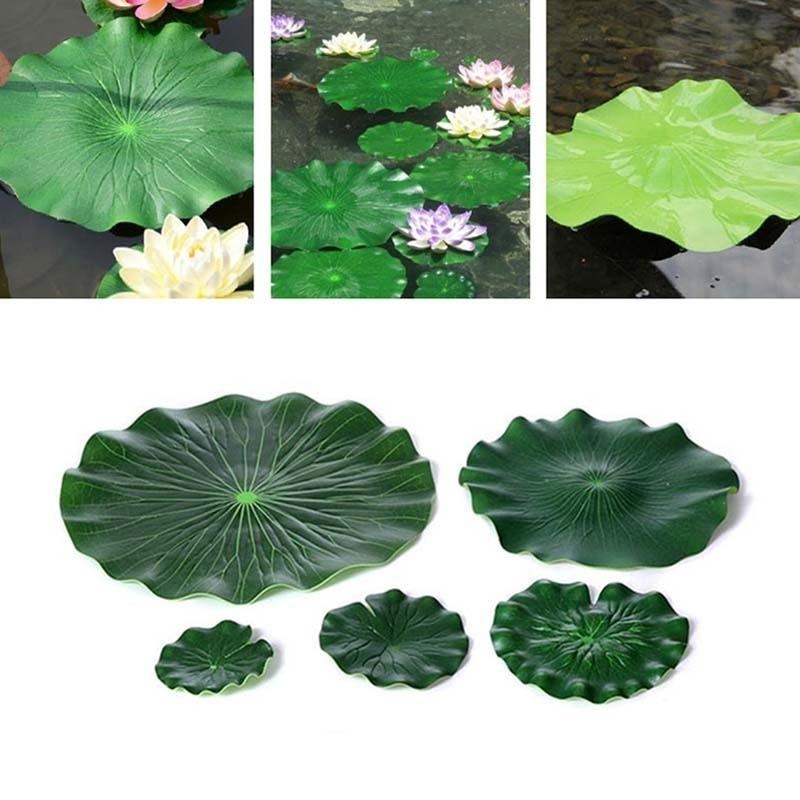 2026 Artificial Water Lily Lot - огляд і ціна Marine Fish Tank