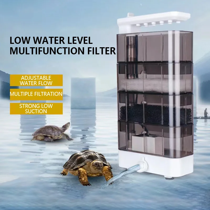 3-In-1 Aquarium Quiet Fish Tur - огляд і ціна Reef Tank Filter