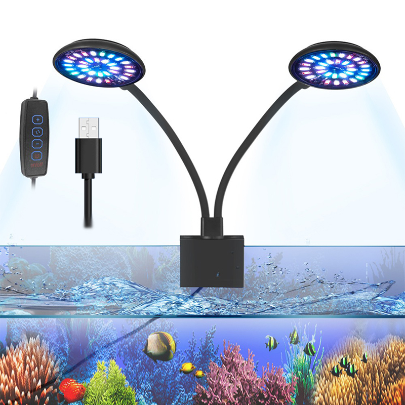 USB Aquarium LED Light Fish Ta - огляд і ціна Aquarium Marine Lights