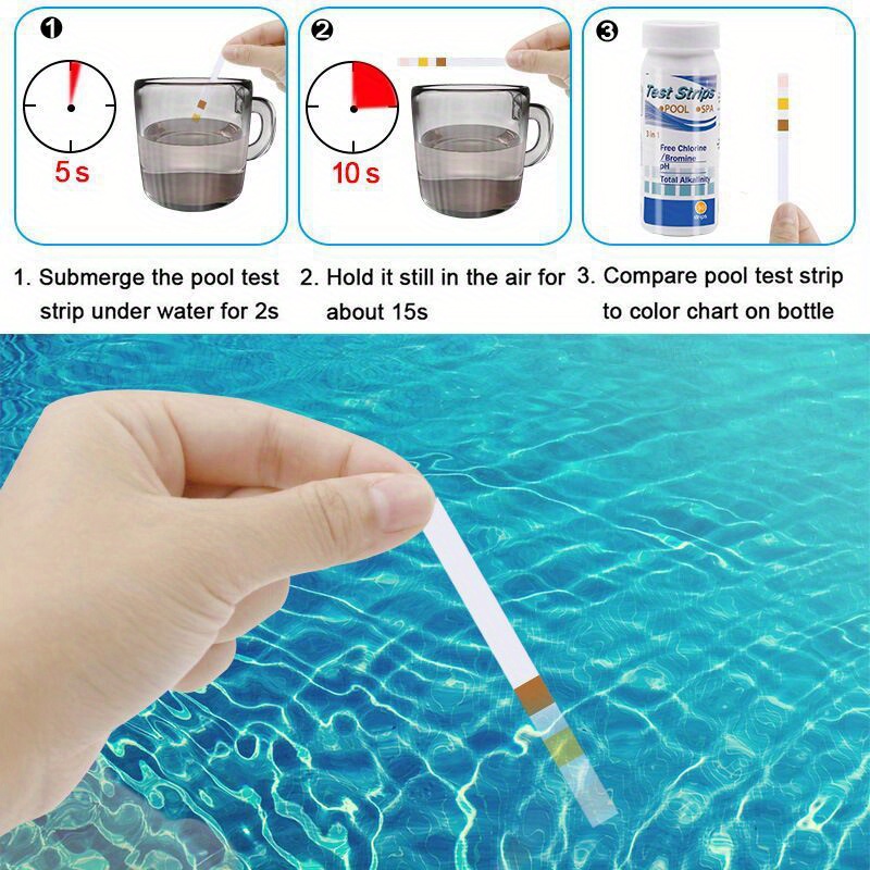 Chlorine PH Test Strips SPA Sw - огляд і ціна Ocean Aquarium