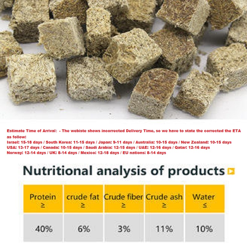 Natural Freeze Dried Bloodworm - огляд і ціна Marine Aquarium Cube