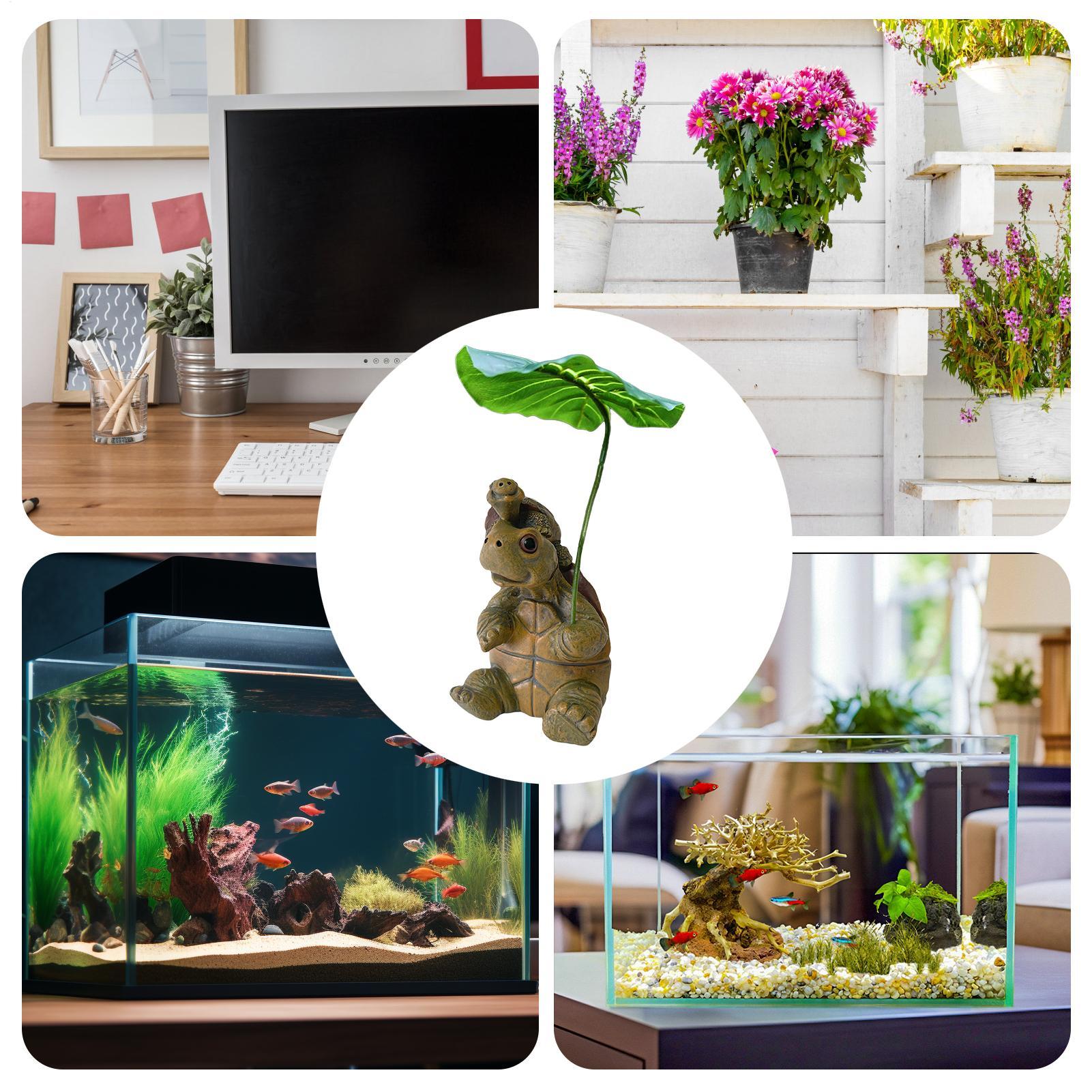 Turtle Figurine Fish Tank Deco - огляд і ціна Marine Fish Tank